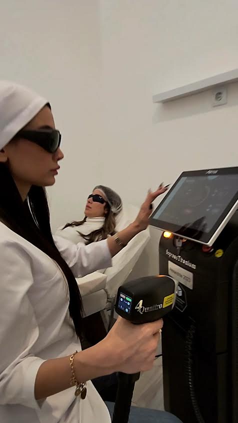 لیزر موهای زائد 